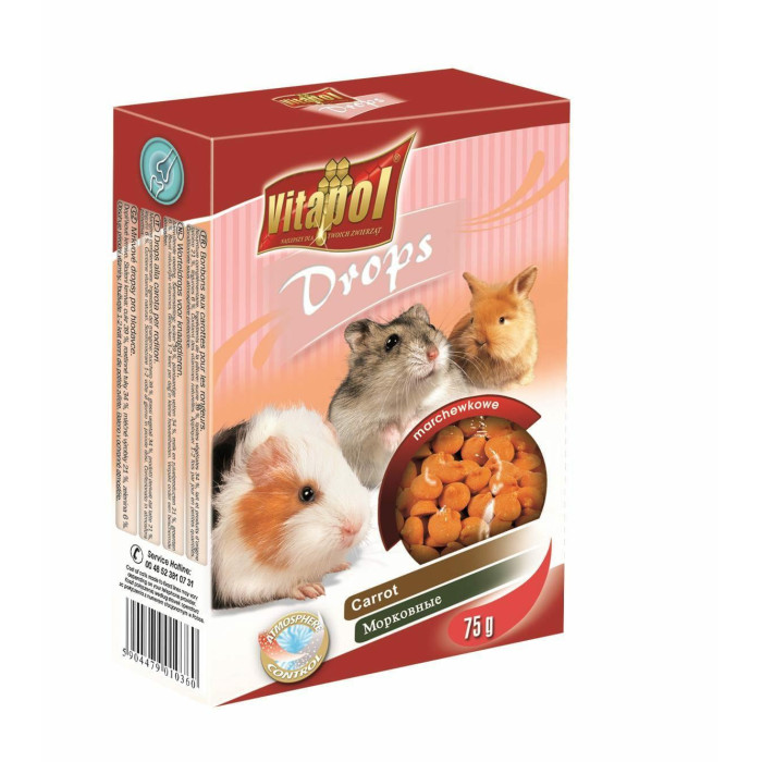 Vitapol Dropsy Marchewkowe 75gZVP-1036